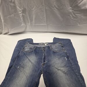 Authentic Y2k Vintage Evisu Blue Relaxed Men Jeans